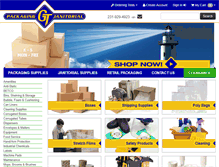 Tablet Screenshot of gtpackaging.com